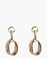 Evi Chain Goud Oorbellen