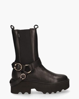Fara Isa Zwart Dames Chelseaboots