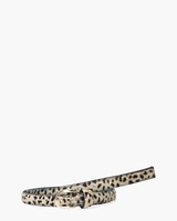 Fiji Cheeta Hair Wit/Zwart Damesriem