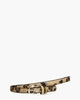 Fiji Leopard Hair Bruin/Zwart Damesriem
