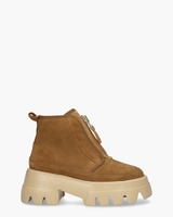 Flore Rock Fur Cognac Dames Enkelboots