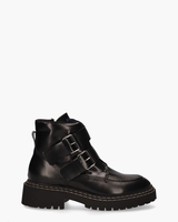 Frankie Finch Zwart Dames Enkelboots