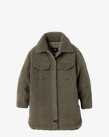 Frankie UGGfluff Shirtjack Moss Green Damesjas
