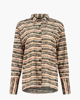 Frenchie Winter Tiedye Blouse