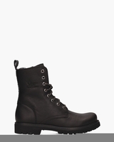 Frisia B1 Zwart Dames Veterboots