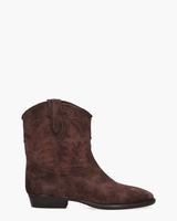 GD798 Bordeauxrood Dames Enkelboots