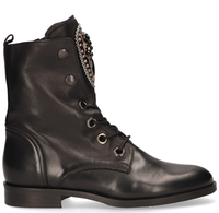 Gioia AH1102 Zwart Dames Veterboots