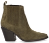 Gioia Lucie Groen Dames Enkelboots