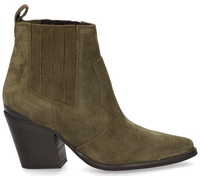 Gioia Lucie Groen Dames Enkelboots