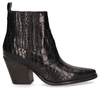 Gioia Lucie Zwart Dames Enkelboots