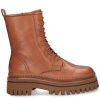 Gioia Naud Cognac Dames Veterboots