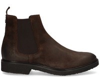 Goosecraft Chet Crepe Chelsea Donkerbruin Heren Chelseaboots