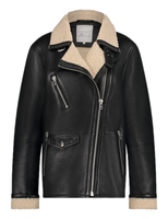 Goosecraft Violet Biker Zwart Damesjacket