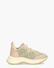 H585 Groen/Roze/Beige