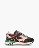 Hacker Bordeauxrood/Multicolor