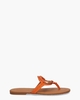 Hana Oranje Damesslippers