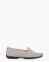 Harmkje Wit/Zwart Damesloafers