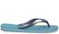 Havaianas Brasil Logo Blauw Herenslippers