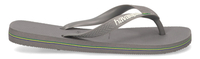 Havaianas Brasil Logo Grijs Herenslippers