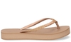 Havaianas Slim Flatform Glitter Goud Damesslippers