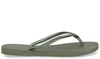 Havaianas Slim Glitter II Groen Damesslippers