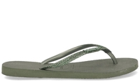 Havaianas Slim Glitter II Groen Damesslippers