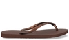 Havaianas Slim Metallic Donkerbruin Damesslippers