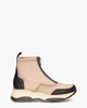 HI222202 Beige/Zwart Dames Enkelboots