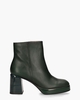 HI233031 Donkergroen Dames Enkelboots