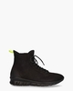 High Top Diamond Cut Runner Zwart