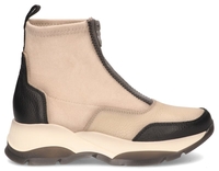 Hispanitas Andes Beige/Zwart Dames Enkelboots
