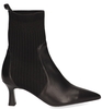 Hispanitas Soho Zwart Dames Enkelboots