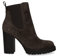 Hogan H542 Donkerbruin Dames Chelseaboots