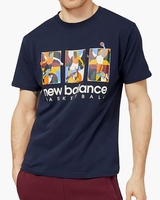 Hoops Abstract Graphic T-Shirt MT23587ECL Heren T-Shirt