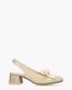 HV253945 Beige Dames Slingbackloafers