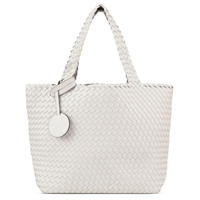 Ilse Jacobsen BAG08 Wit/Zilver Tas