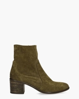 J7329 Groen Dames Enkelboots