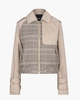 Janet Coat Beige/Multi Damesjas