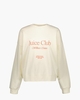 Juice Club Sweater Off-White Damessweater
