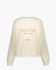 Juice Club Sweater Off-White Damessweater