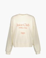 Juice Club Sweater Off-White Damessweater