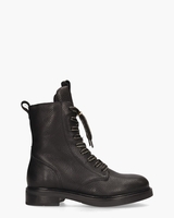 Juliette Abby Zwart Dames Veterboots