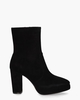 JY2004-PR2 Zwart Dames Enkelboots