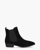 JY213-PR14 Zwart Dames Chelseaboots