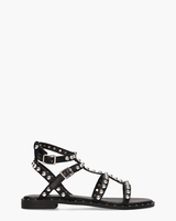 K-9472 Zwart Damessandalen