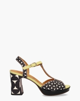 Keduni Zwart-Wit Damessandalen