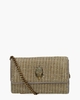 Kensington Chain Wallet Beige/Bruin Portemonnee/Tas