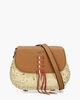 Labro Basket Bag Ecru/Cognac Tas