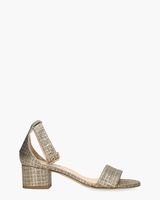 Lala Goud Damessandalen