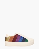 Laney Stripe Crystal Sneaker Wit/Multicolor